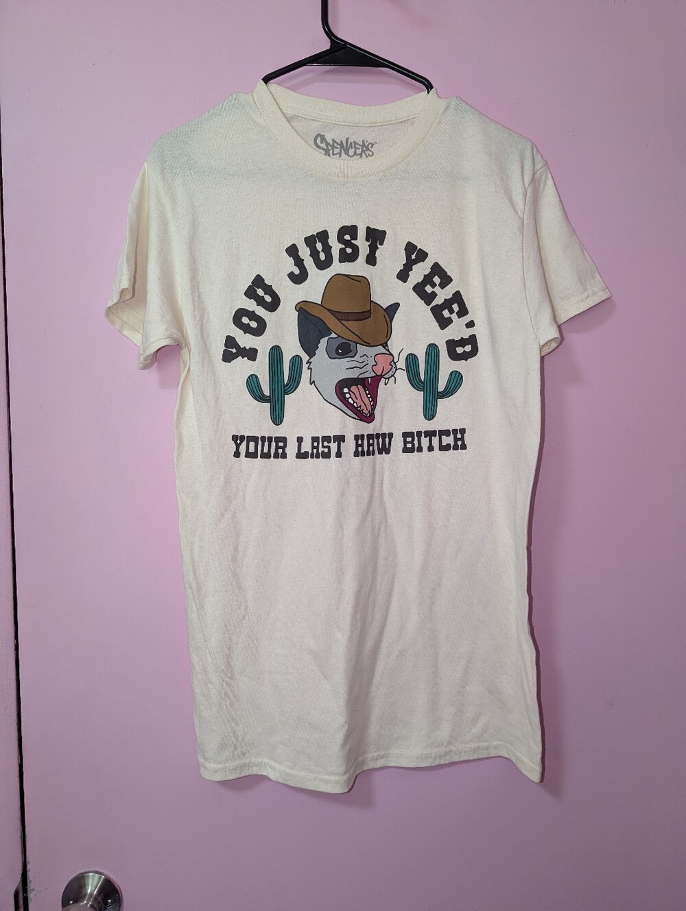 Spencer's Possum Yee Haw T-Shirt